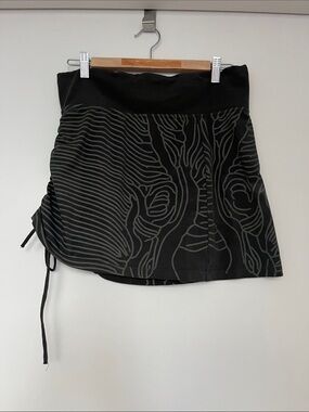 Psylo Graphic Drawstring Skirt